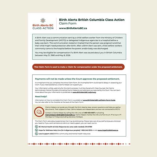 Claim Form