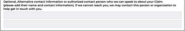 Personal Information