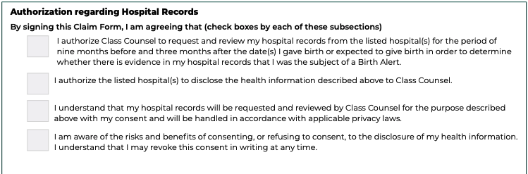 Personal Information