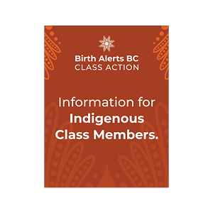 Social Media Post: Information for Indigenous Class Members